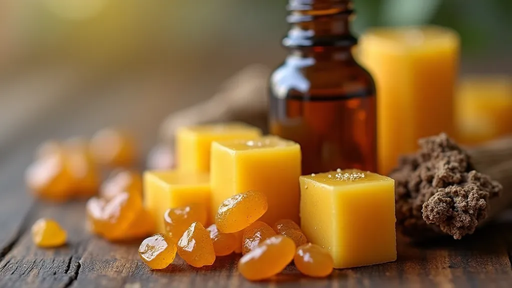 Ingredients for beeswax wraps