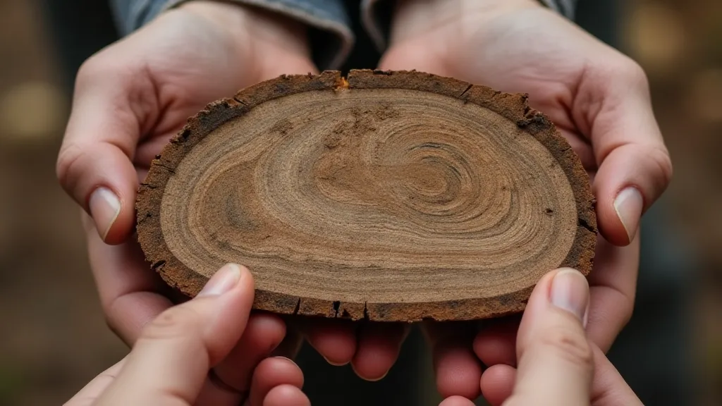 Texture of reclaimed wood
