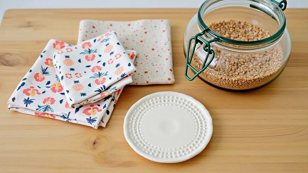 Collection of reusable kitchen items