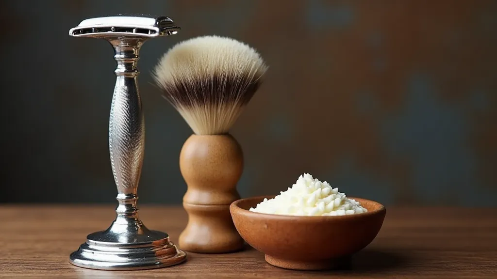 Safety razor and shaving soap